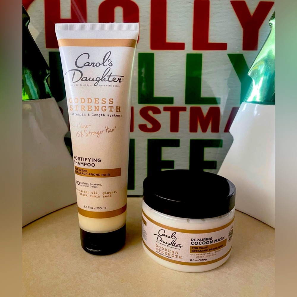 Carol's daughter goddess strength hair care set NIB